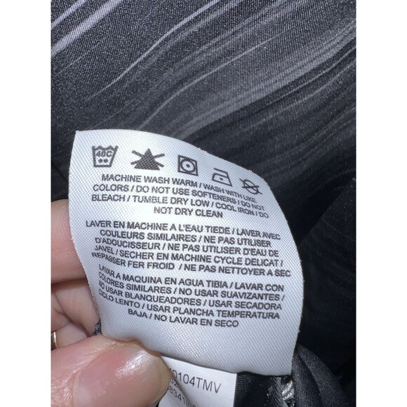 Nike Golf Polo Shirt Womens Sz L Tour Performance Short Sleeve Black Dri-Fit - Picture 5 of 8